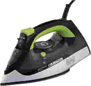 BLACK+DECKER Ferro de Passar Roupa, com Vaporizador, Sistema Antigotejamento, Preto, Verde e Branco, Modelo FX2700, 220V