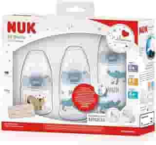 NUK Kit Mamadeira Starter Fc 90 Ml S1/ 150 Ml S1/ 300 Ml S2 Boy - Colorido