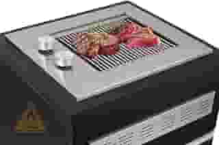 Titan Eletro, Churrasqueira Grill a Gás Cooktop de Embutir Diamond Premium Gás Natural Titan