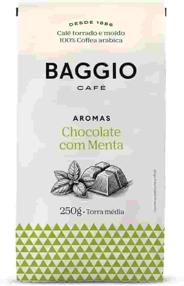 Baggio Café Café Torrado e Moído Aroma de Chocolate com Menta 250g