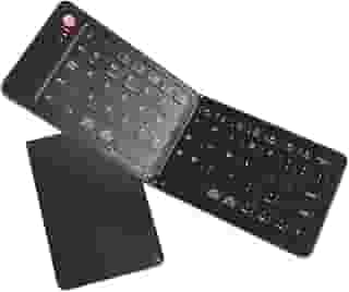 Teclado Bluetooth Dobrável,Portátil,Tamanho de Bolso,Teclado de Viagem Sem Fio Recarregável de Tamanho Completo,Compatível com iOS,Android,Windows,para Smartphone,Tablet,Iphone,Laptop
