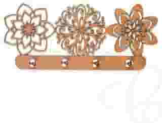 Porta Chaves de Parede Mandalas Decorativas Criativo
