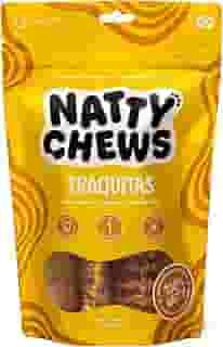 Mordedor Traqueia Bovina Desidratada Para Cães Traquitas Natty Chews - 2 Unidades