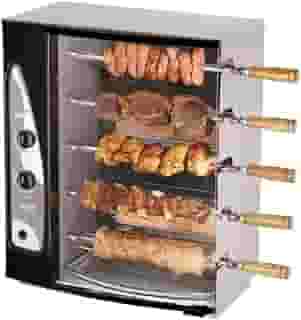 CHURRASQUEIRA GAS NATURAL ROTATIVA 5 ESPETOS AGR 05 - ARKE