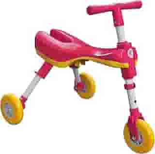 Triciclo Bimba Dobrável Único Portátil Infantil Do Brasil Rosa
