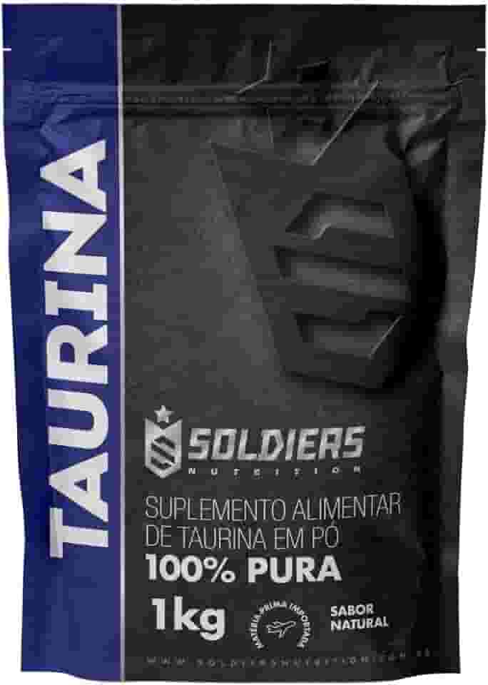 Soldiers Nutrition L - Taurina 1Kg - 100% Pura Importada -