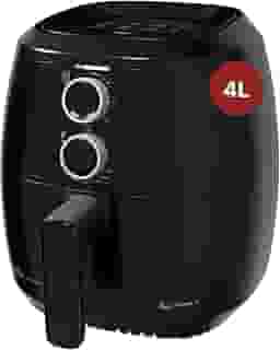 WAP Fritadeira Elétrica Air Fryer FAMILY WAFF2-P 4 Litros, Preto, Revestimento Antiaderente, 1500W 220V