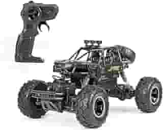 Leeofty Carro RC de liga off-road 1/16 2,4 GHz 4 WD 15 km/h Carro de escalada de alta velocidade RTR