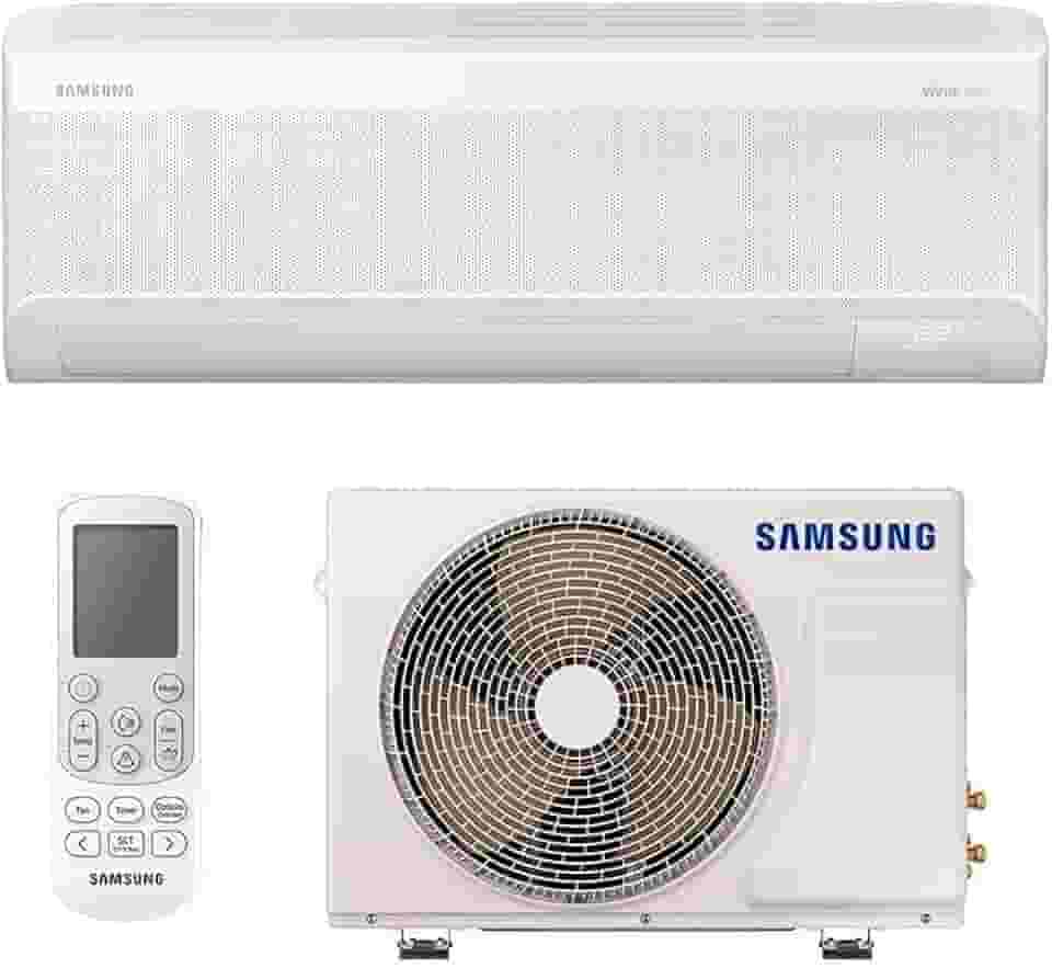 Ar-condicionado Split Inverter 9000 Btus Samsung Windfree Ai Wi-fi High Wall Só Frio Ar09dyfaawknaz/ar09dyfaawkxaz 220v