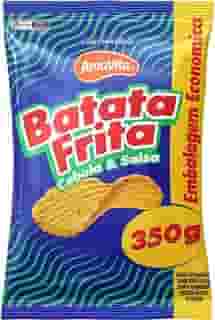 BATATA CHIPS ONDULADA AMAVITA SABOR CEBOLA E SALSA 350G