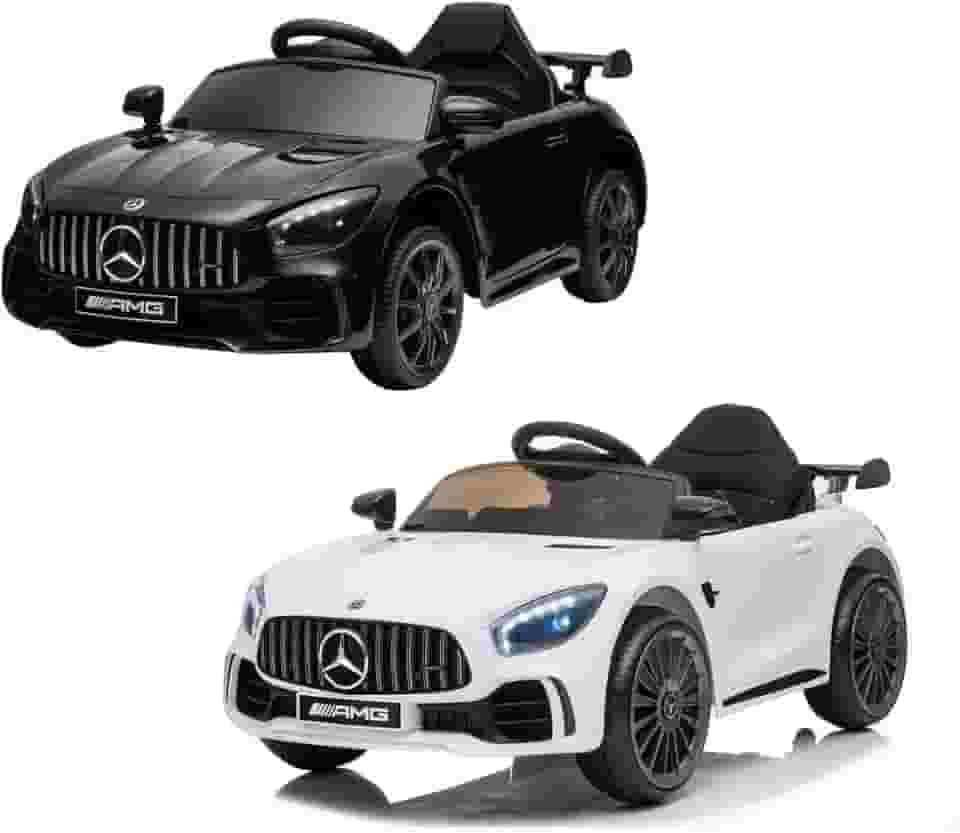 Replay Kids Carrinho Elétrico Infantil Mini Mercedes, Branco