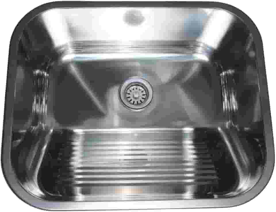 Tanque Lavanderia 55x45 Aço Inoxidavel 304 Premium Polido