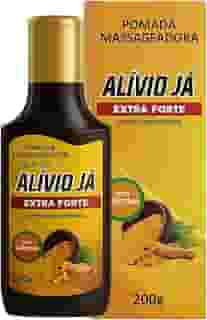 Alivio Já Extra Forte, Pomada Massageadora com Cúrcuma, Arnica e Mentol, 200g