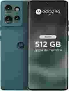 Smartphone Motorola Edge 50 5G - 512GB 24GB (12GB RAM+12GB Ram Boost) 50MP Sony Camera Moto AI Ultrarresistencia militar - Green
