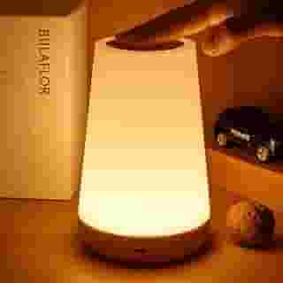 Luminária de Mesa Portátil Abajur Adequada Para Quarto Sala Touch Sem Fio USB Iluminação Com Mudança de Cor - SHACK