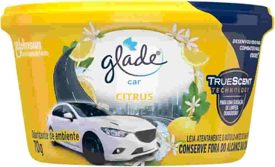 Glade Aromatizador Gel Car Citrus 70g