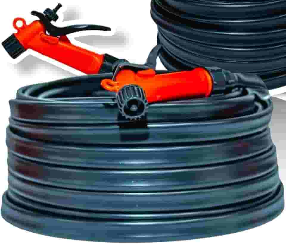 Mangueira de Jardim Antitorção Reforçada 30 METROS + Esguicho Pistola