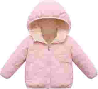 Casaco de lã de inverno para bebês meninos e meninas