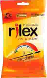 Preservativo Rilex Prazer Prolongado - Efeito Retardante - 3 Unidades, Rilex