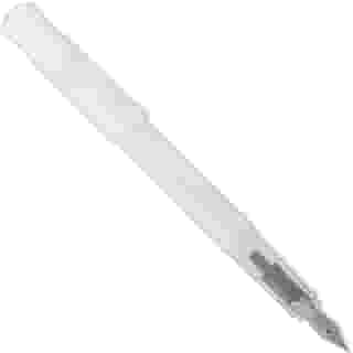 PILOT Caneta-tinteiro Kakuno, corpo transparente, ponta média (10822)