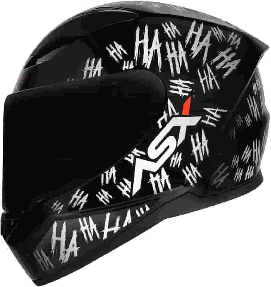 Capacete ASX City Fun Brilho Preto/Branco 64/XXL