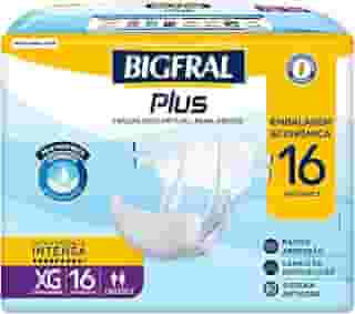 Bigfral Fralda Regular Plus Econômica Xg 16 Unidades
