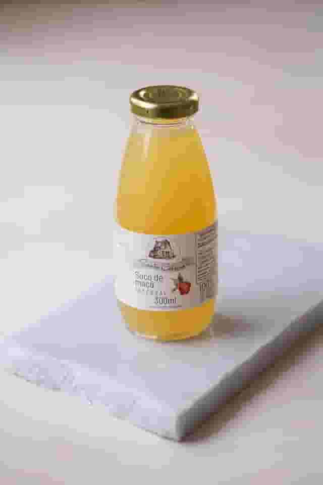 Kit 12 unidades de Suco Maçã Integral 300 ml Santo Celeiro