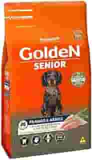 Ração Golden Fórmula Mini Bits Senior para Cães Adultos de Pequeno Porte Sabor Frango e Arroz, 10,1kg Premier Pet Para Todas Pequeno Idosos,