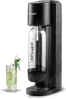 Spozer Máquina De Água Com Gás, Refrigerante Garrafa 1L, Compatível Todos Os Cilindros Co2 60L Rosca (Não Incluídos)