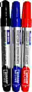Pincel Para Quadro Branco, Gramp Line, Qb213, Recarregavel, com 03 Cores