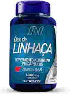 Nutrends Óleo De Linhaça 1000Mg 60 Cápsulas