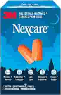 3M, Nexcare, Protetor Auditivo, Laranja - 2 Pares (1 pacote)