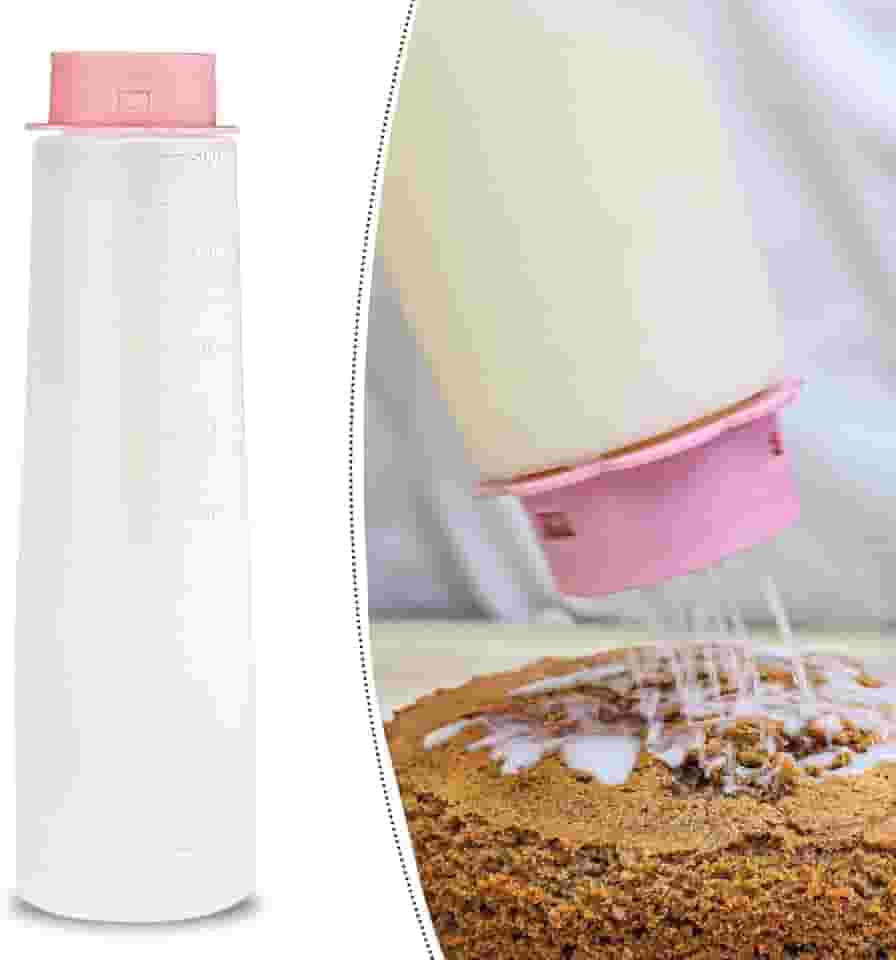 Bisnaga Para Molhar Bolo Pão de Ló Regador de Bolos Chuveirinho Para Bolo Capacidade 500ml