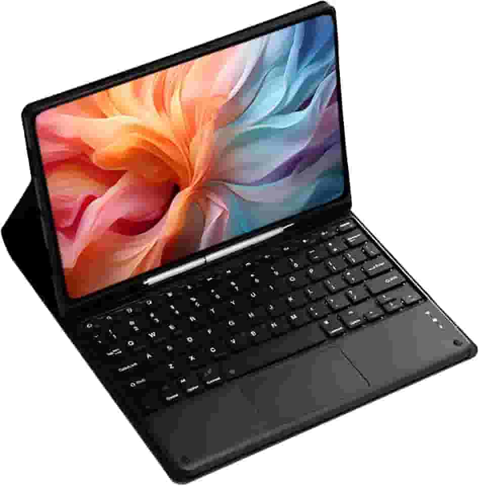 Capa Para Tablet Com Teclado Bluetooth Para iPad 7/8/9 Geração iPad Air3 iPad Pro10,5 Polegadas (Preto, Teclado de toque)