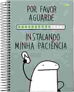 Caderno Espiral Univ CD 10 Matérias 160 Fls Flork Paciência FSC - Jandaia