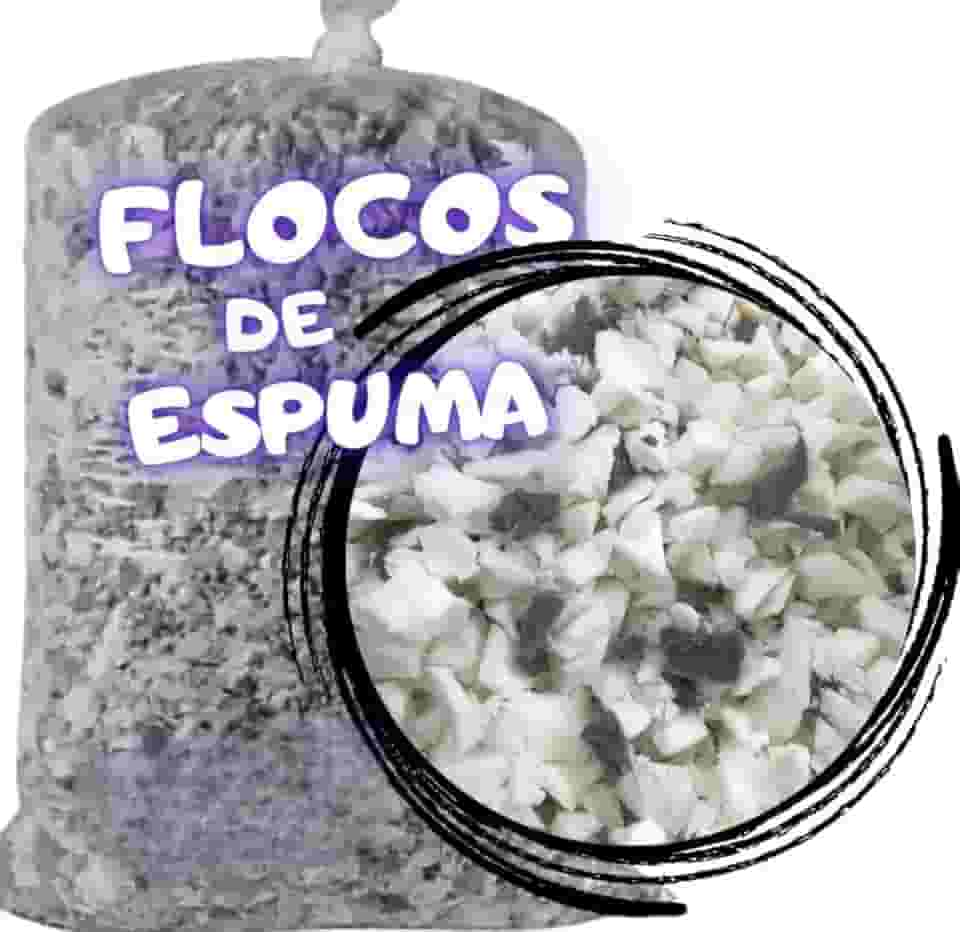 Flocos de Espuma Enchimento Travesseiro Puff Almofada Antialérgica Fênix