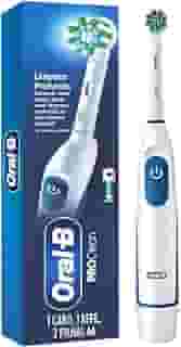 Oral-B Power, Escova de Dentes Elétrica, Remove mais Placa que uma Escova Manual, cor Branca
