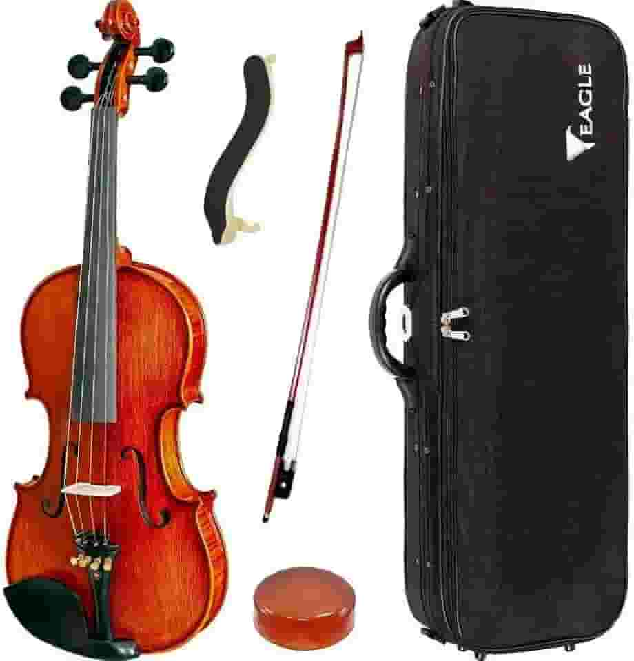 Violino Eagle Vk544 4/4 Envelhecido Com Case, Breu E Arco