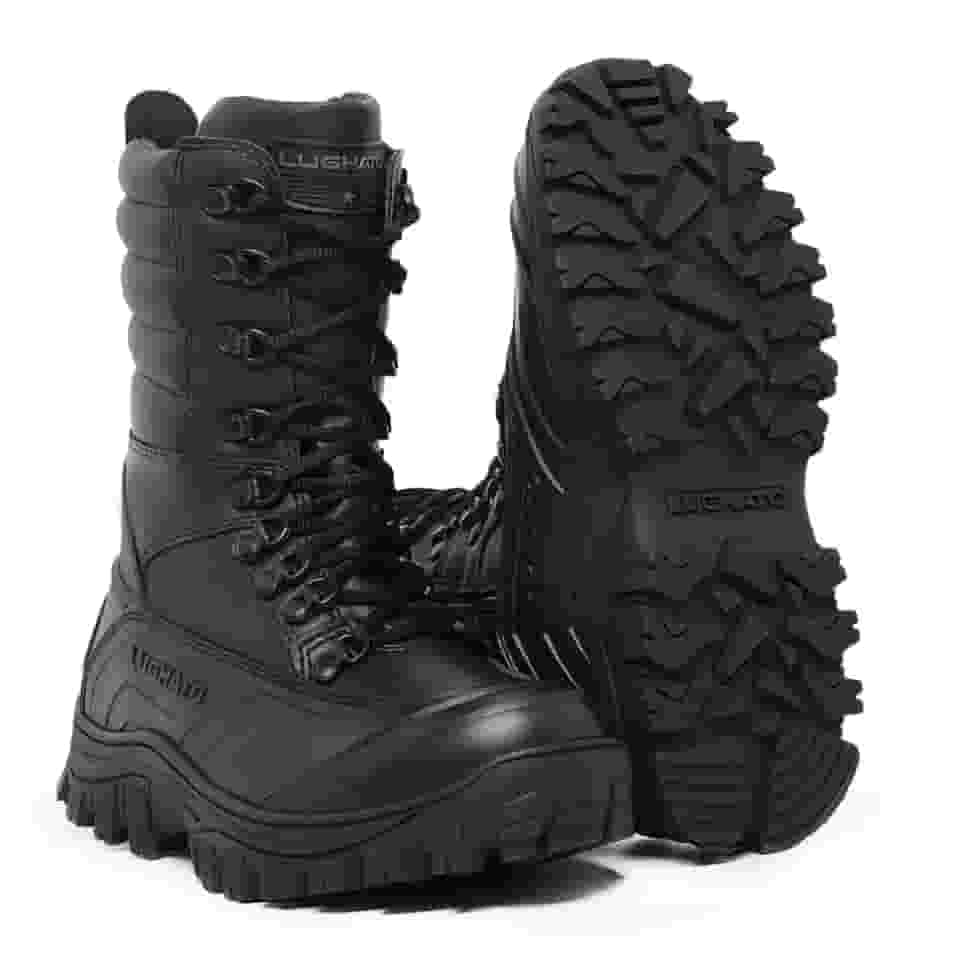 Coturno Militar Bota Tática Com Zíper Attack Reforçado Resistente a água LUGHATO OFICIAL