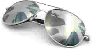 Óculos de sol aviador clássico estilo militar premium, polarizado, 100% de proteção UV