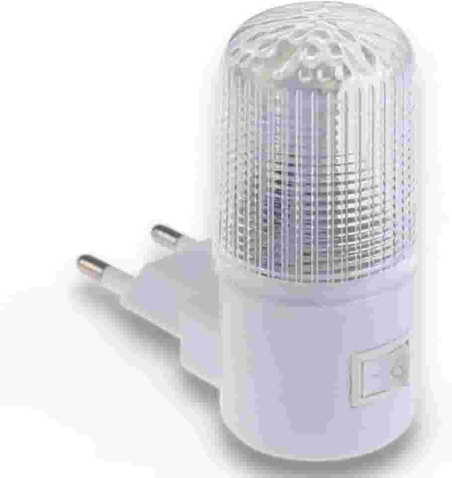 Abajur LED Mini Noturno Bivolt para Quarto Infantil: Luminária de Tomada em Acrílico - Luz Suave e Confortável para Bebês e Crianças - NEXUS MARKET (1)