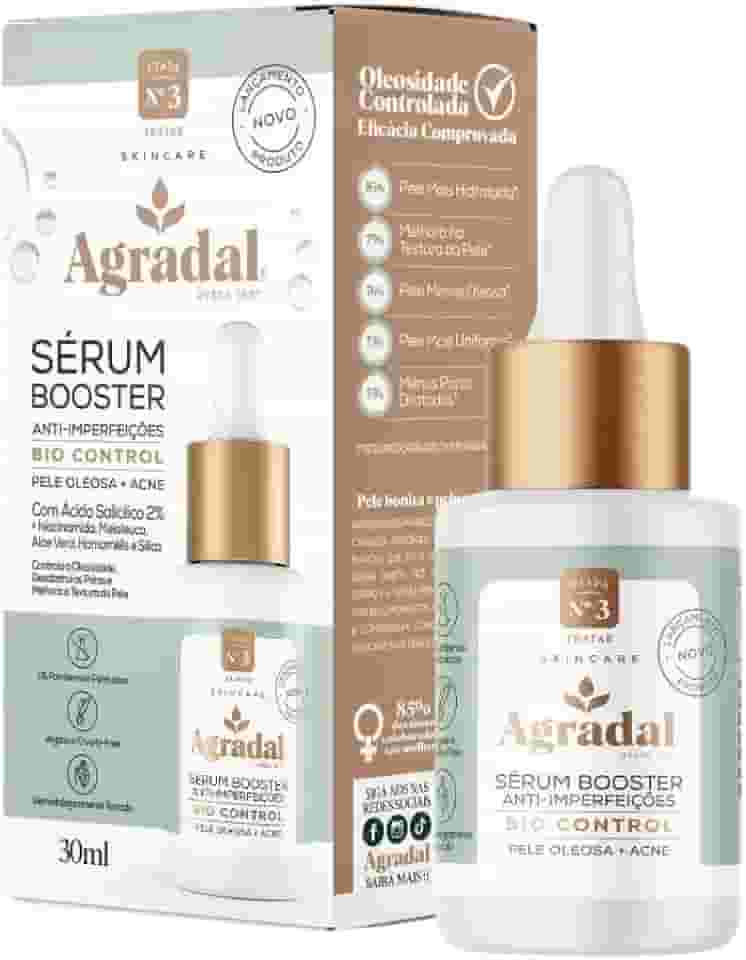 Agradal Sérum Booster Antioleosidade Bio Control 30Ml