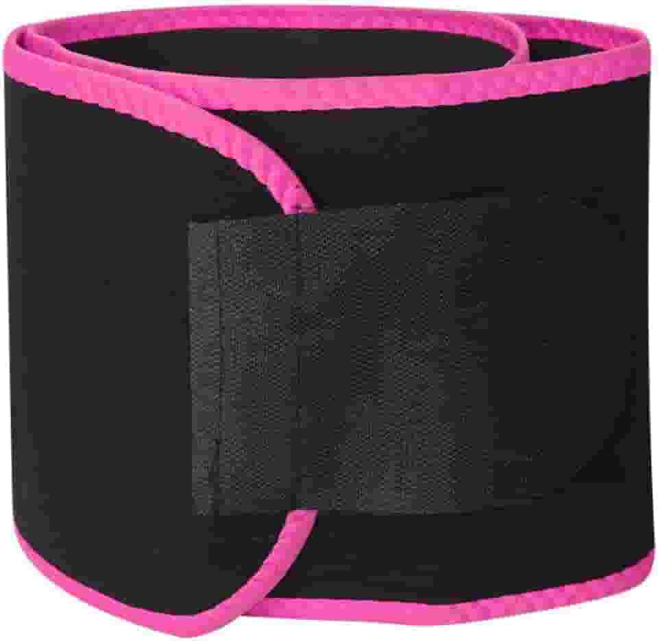 Cinta Térmica Modeladora Abdominal Emagrecedora Efeito Sauna Redução De Medidas Com Bolso Tecido Neoprene Elástico Confortável Ajustável Yoga Academia Fitness Cores Verde, Amarela, Roxa, Preta, Rosa, Azul LINHA PREMIUM DUPIN