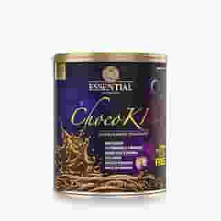 ChocoKi 300g – Essential Nutrition | Achocolatado Premium com Cacau 100% Puro | Sem Açúcar, Sem Lactose, Adoçado com Estévia | Sabor Natural e Saudável