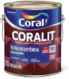 Tinta Esmalte Coralit Fosco Branco 3,6 Litros