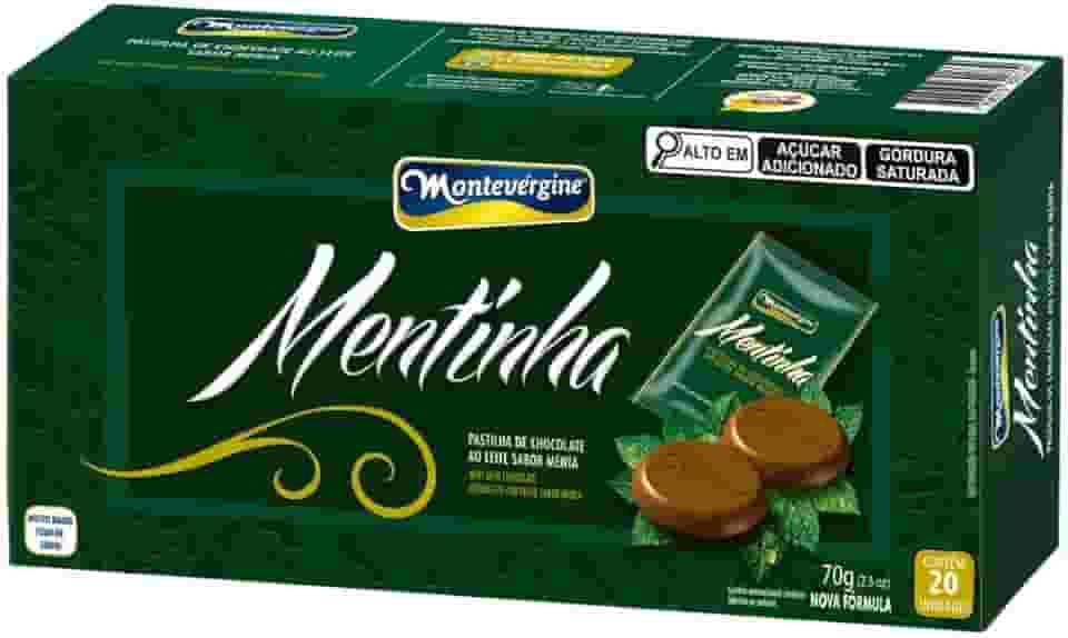 20 Pastilhas de Chocolate, Mentinha, Montevérgine