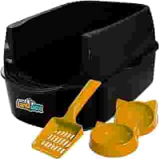 Caixa De Areia Bandeja Furba Desmontável P/Gatos (Black)
