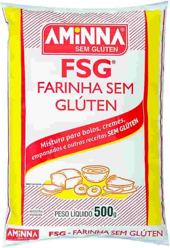 Aminna Farinha Fsg® Sem Glúten Sem Lactose 500G