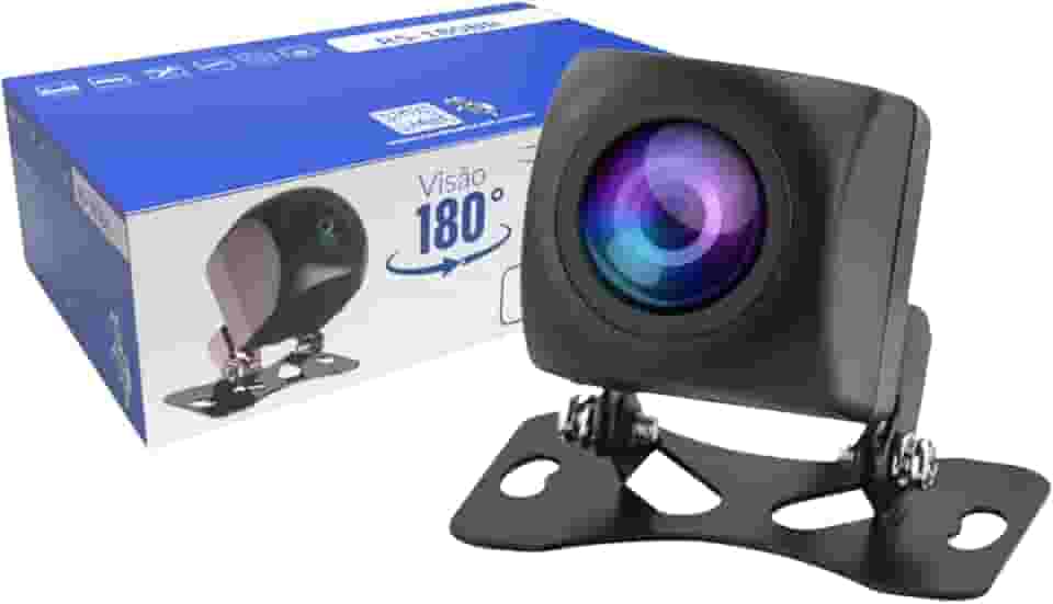 Câmera Frontal/Traseira Automotiva 180° 12V Roadstar - RS180BR MI