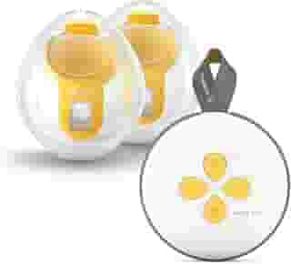 Bomba Tira Leite Elétrica Dupla Swing Maxi Hands Free | Fácil de Usar, Intuitiva, Ideal para a Extração em Movimento e com Mãos Livres